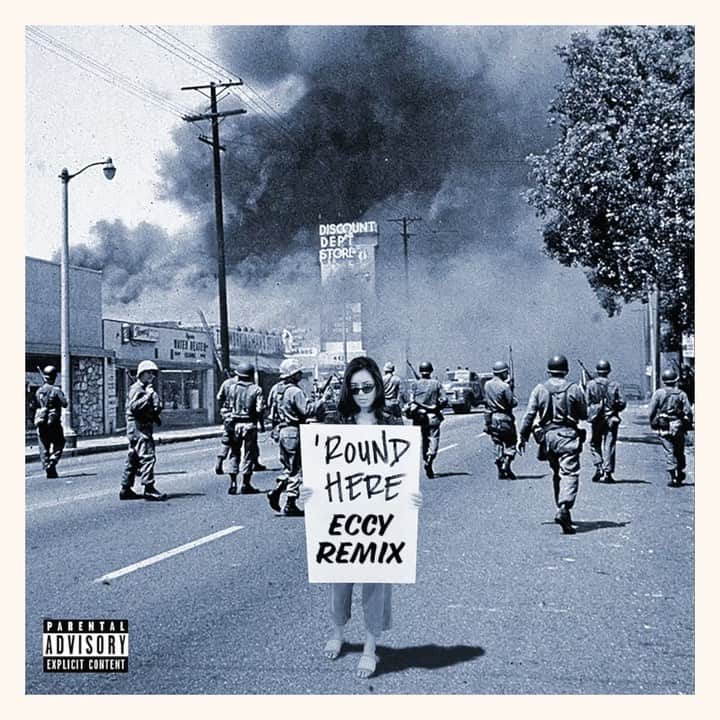 Shing02のインスタグラム：「🚨'Round Here (Eccy Remix) up on YouTube. can you guess original sample (not just song)? Why do you think 'Round Here got tagged for explicit lyrics on digital platforms?🚨 •remixed by eccy @eccyprodukt  •overdubs by kb @kristinbaucom  accapella: e22.com/roundhere」