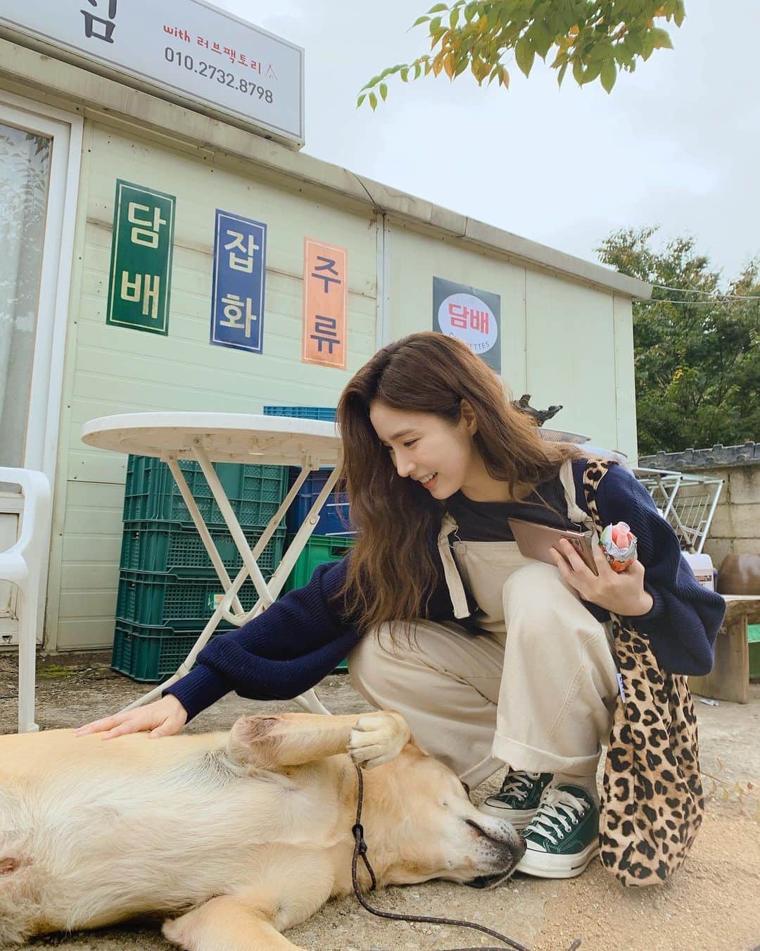 シン・セギョンのインスタグラム：「사랑스러운 번개(강아지 이름)」