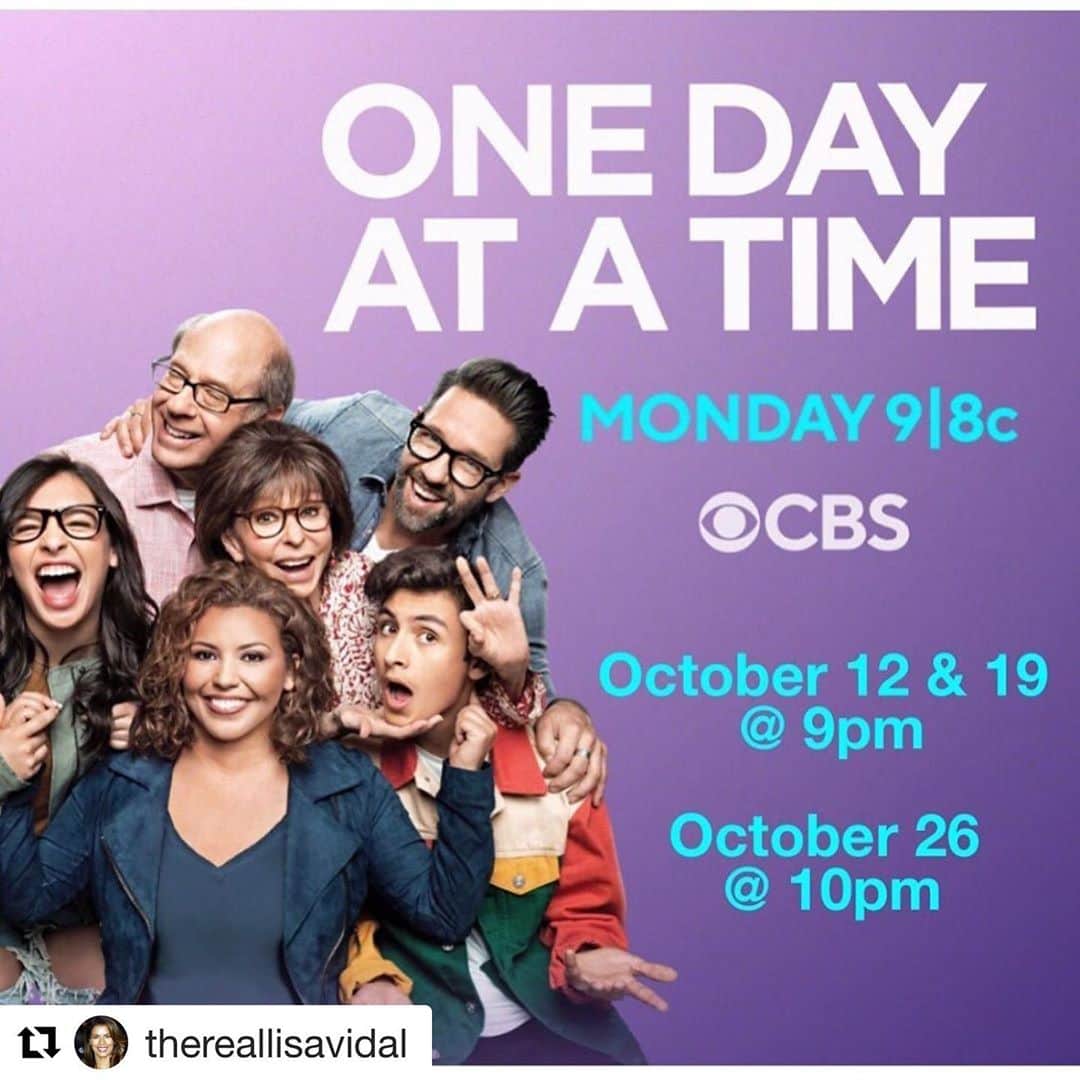 ロゼリン・サンチェスさんのインスタグラム写真 - (ロゼリン・サンチェスInstagram)「CAN’T WAIT!!!! Tonight... don’t miss it! 💕💕 ・・・ The Alvarez family is BACK and ready for their broadcast debut! Don’t miss this special @onedayatatimepop premiere, TONIGHT at 9 pm only on @cbstv #ODAAT @CBS」10月13日 11時37分 - roselyn_sanchez