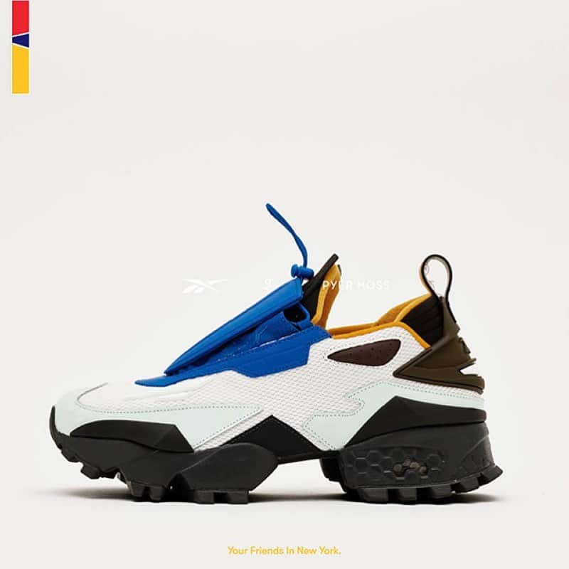 のインスタグラム：「#ReebokbyPyerMoss エクスペリメント 4 "フューリートレイル"のデザインテーマは、神聖なものを生み出すことで成功に向かって上昇し続けること。 「#ReebokbyPyerMoss Collection 3」2020年10月17日（土）12時より発売開始。 #リーボッククラシック」