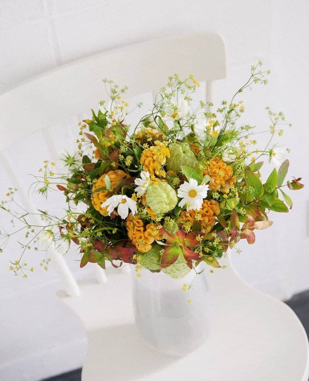 ベネフィーク【公式】のインスタグラム：「部屋に飾る花も、自分らしくコーディネート。⠀ ⠀ 季節の花で彩りをプラスして。⠀ ⠀ Photo by @kolme_tokyo さん⠀ ⠀ ⠀ #benefique #ベネフィーク #資生堂 #shiseido #花のある暮らし #季節の花 #花のある生活 #花のあるくらし #花好き #はなすたぐらむ #花が好き #秋の花 #季節の花 #花を愛でる #丁寧な暮らし #花を飾る #お花が好き #暮らしのキロク #日々のこと #好きなものに囲まれた暮らし #日々を大切に #おうち時間 #ていねいな暮らし #暮らしを楽しむ #日々の暮らしを楽しむ #季節を楽しむ #暮らしを愉しむ #日々の暮らし #くらしを楽しむ #季節を感じる⠀」