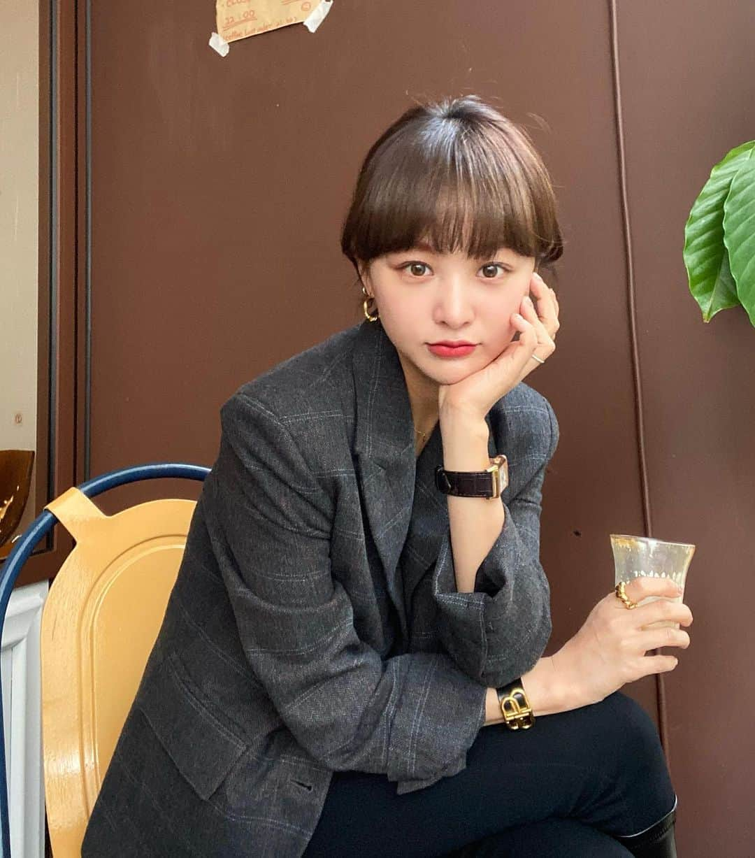 イム・ジヒョンさんのインスタグラム写真 - (イム・ジヒョンInstagram)「커피수혈☕️🤎🤎🤎_  #임블리메이드」10月13日 17時01分 - imvely_jihyun