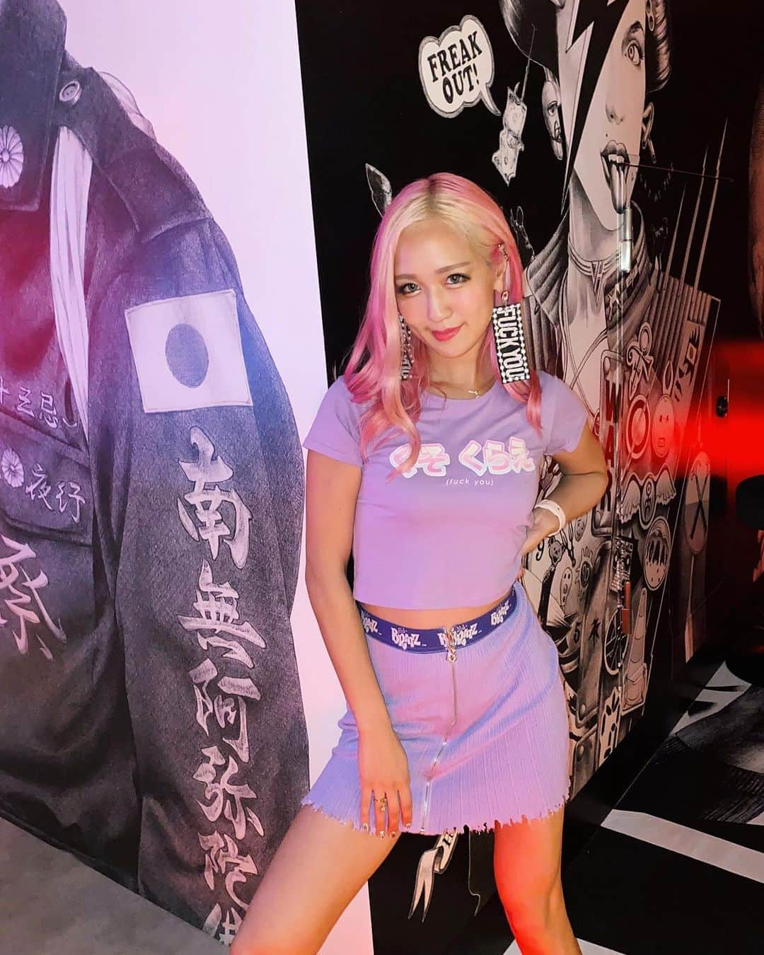 Yumikaさんのインスタグラム写真 - (YumikaInstagram)「最近イケてるとこ多すぎ💜💜💜💜  #TOKYO #tokyojapan #ortokyo #shibuya #dollskill #instafashion」10月13日 17時12分 - yuminem923