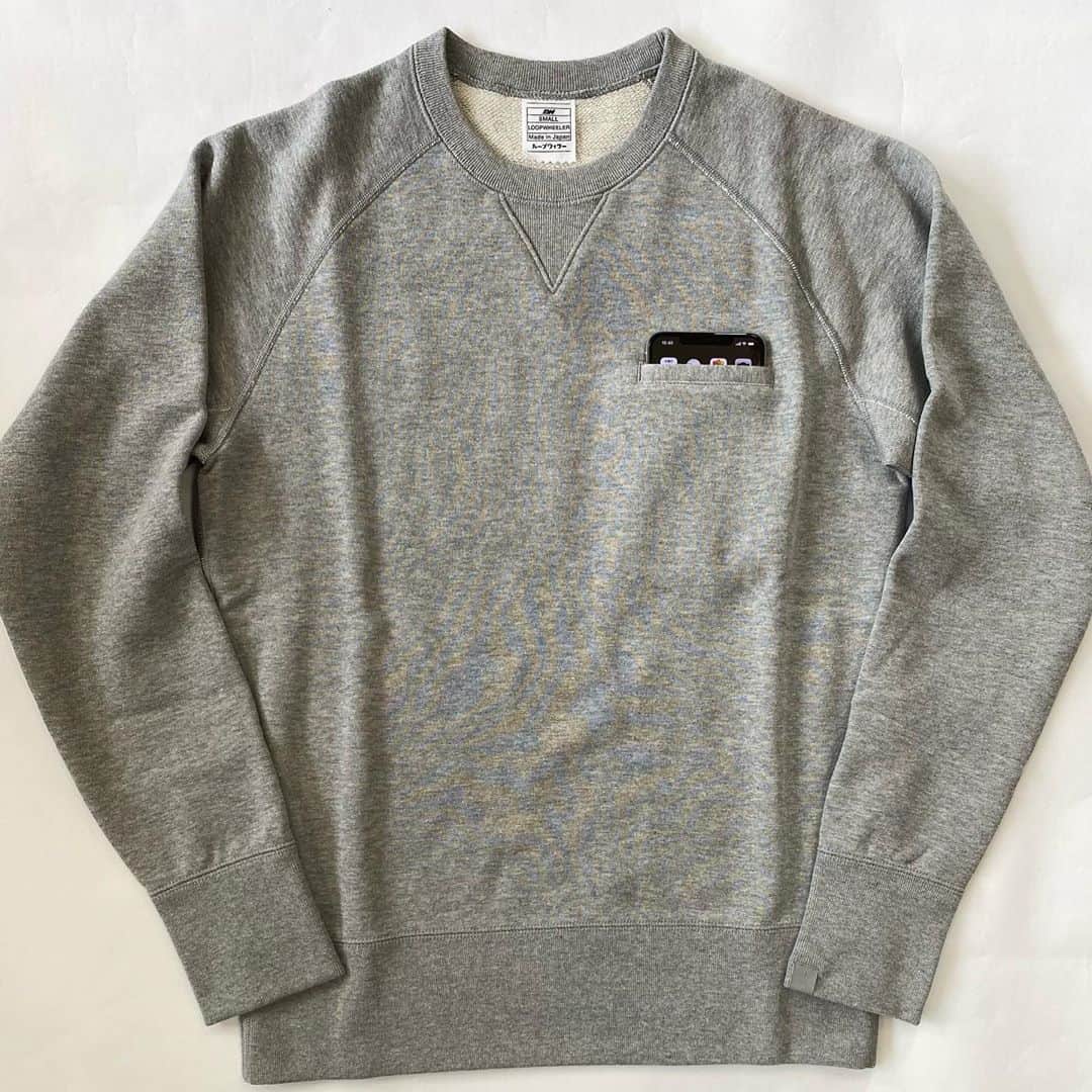 のインスタグラム：「まもなく19:00より Begin Marketにて限定販売 よろしくお願いします。 . . https://market.e-begin.jp . . #beginmarket  #loopwheeler #tsuriami #tsuriamisweat  #ループウィラー  #吊り編み #吊り編みスウェット」