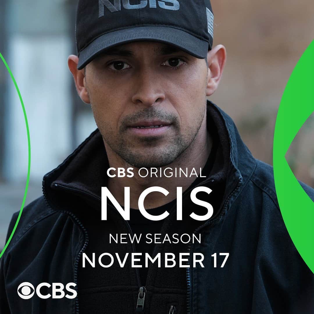 のインスタグラム：「Thrilled to OFFICIALLY share this with you all! Season 18 premiere of #NCIS on Tuesday, November 17th.  It’s an exciting moment to all of us, and it fills me with pride that our industry it’s finding our road back to your homes.」