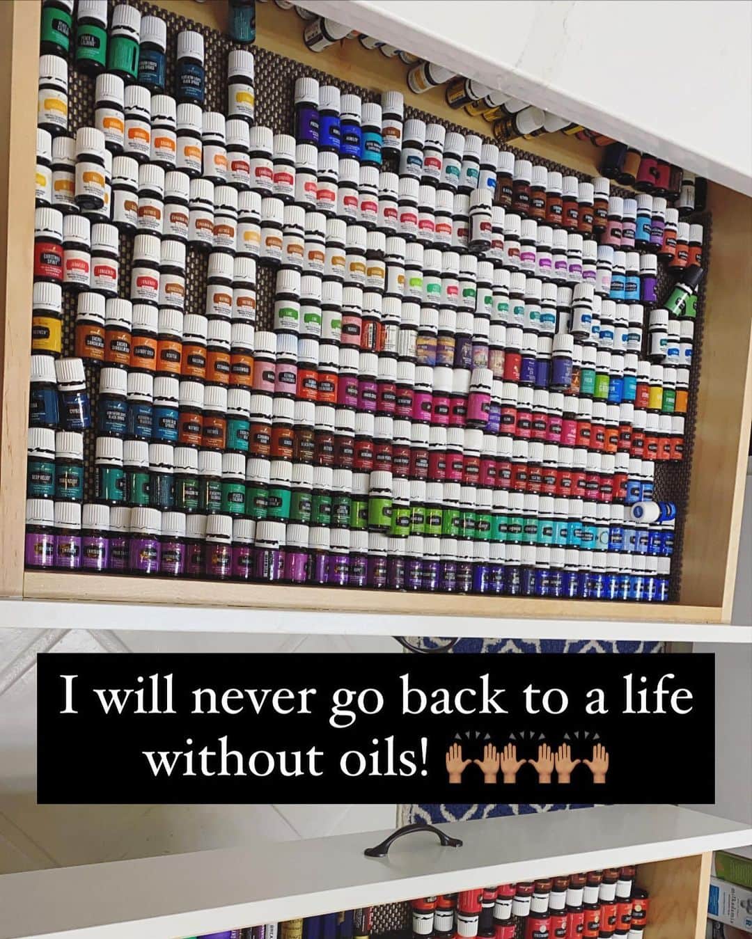 アレクサ・ヴェガのインスタグラム：「I use essential oils for everything! Health, cleaning, healing, amazing aroma, cooking, the list goes on and on. I try to find the most natural choices for our family. If you don’t know about essential oils and their amazing benefits start reading!!! Duck Duck Go has been my go to search engine to use. You can also check out Dr. Axe or Natural Living Family website. Or the countless amount of books on eo’s.  . Now... if you have made it this far in reading I am doing a  . W I N N E R CHOSEN! Waiting to hear back from them and will announce after. :) . Just comment below and I will pick a winner for a “Feelings” box on Friday! Xoxo ❤️❤️💕💕」