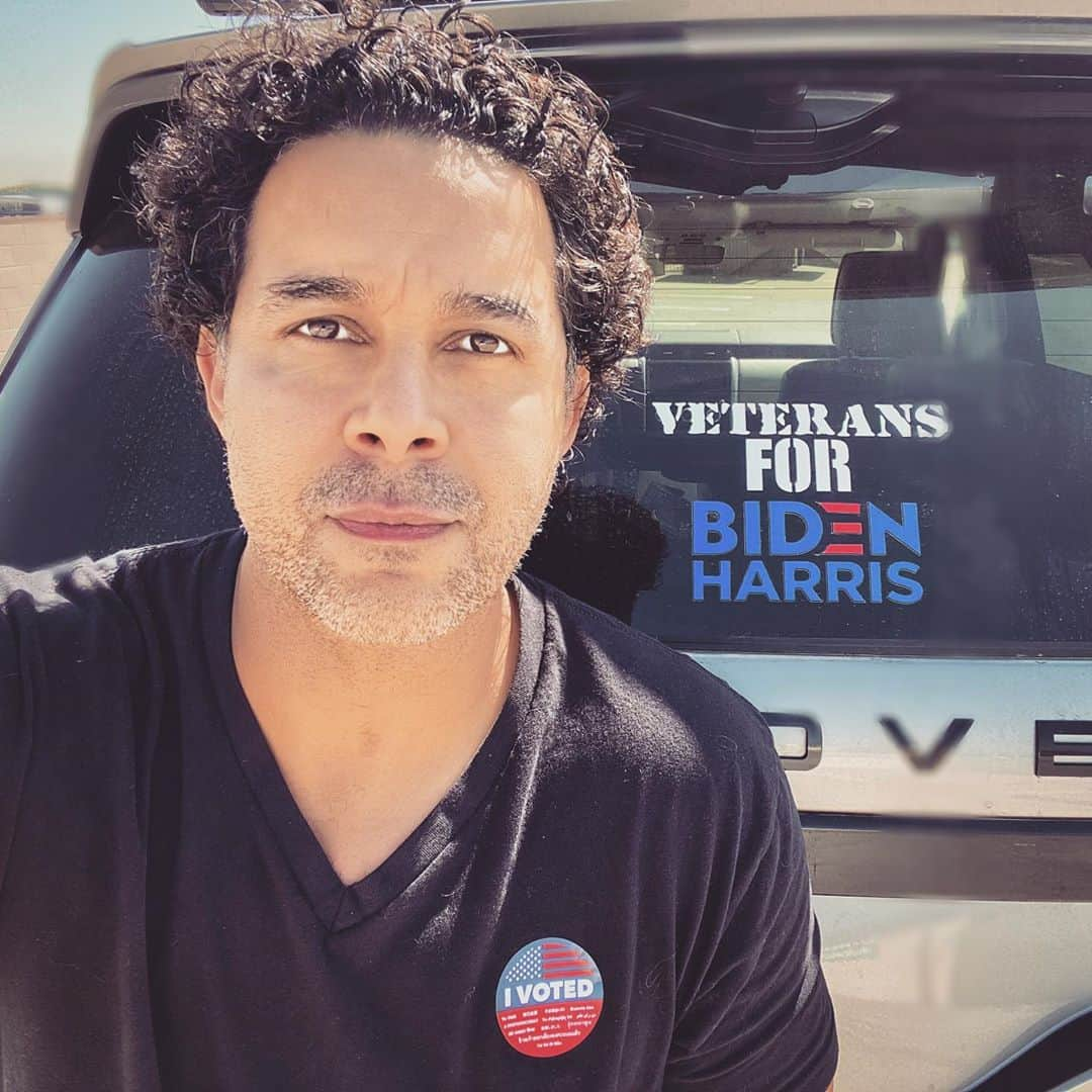 ジョン・ウエルタスのインスタグラム：「Voting is one of the most impactful things you can do for yourself and your community!  #voting is #power - Make sure you use that power!  #votevets #thisisus」