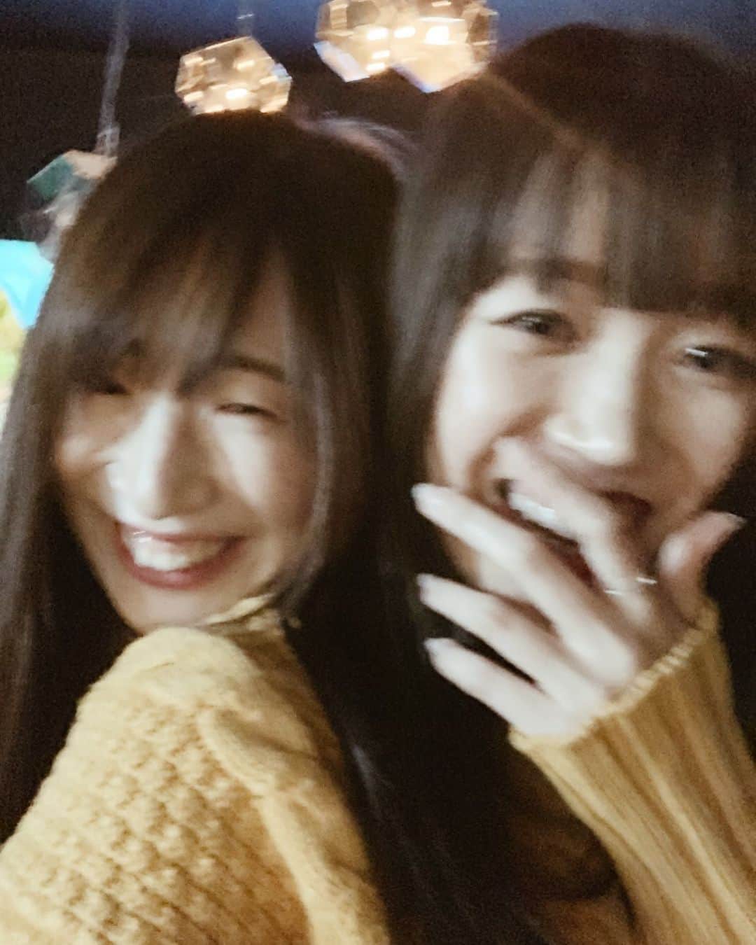 野村明日香のインスタグラム：「ブレてるぐらいがちょうどいい😎🌀﻿ ﻿ もうすぐこすんと会えるの楽しみすぎる！！﻿ 予定考えるん楽しい❤︎」