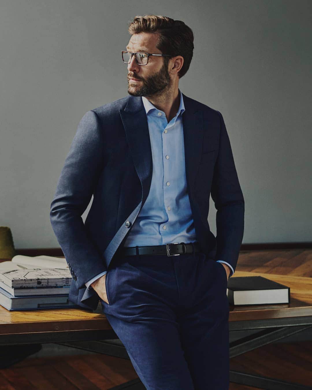 ハケットのインスタグラム：「To shop suit separates that look as good together as they do apart, head to the link in our bio. #STAYHackett」