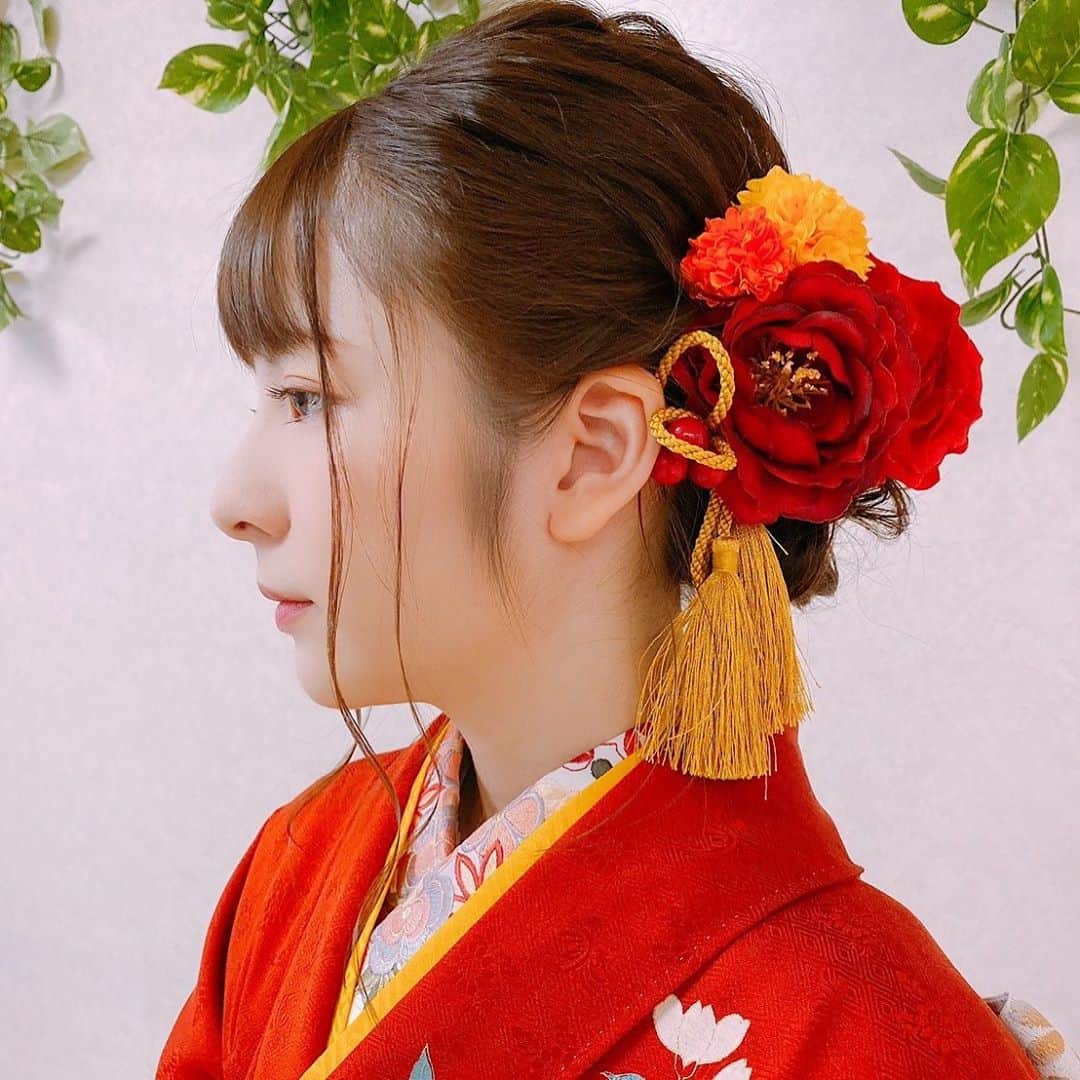 石塚もえのインスタグラム：「成人式の前撮りです🌷  #instagram #Japan」