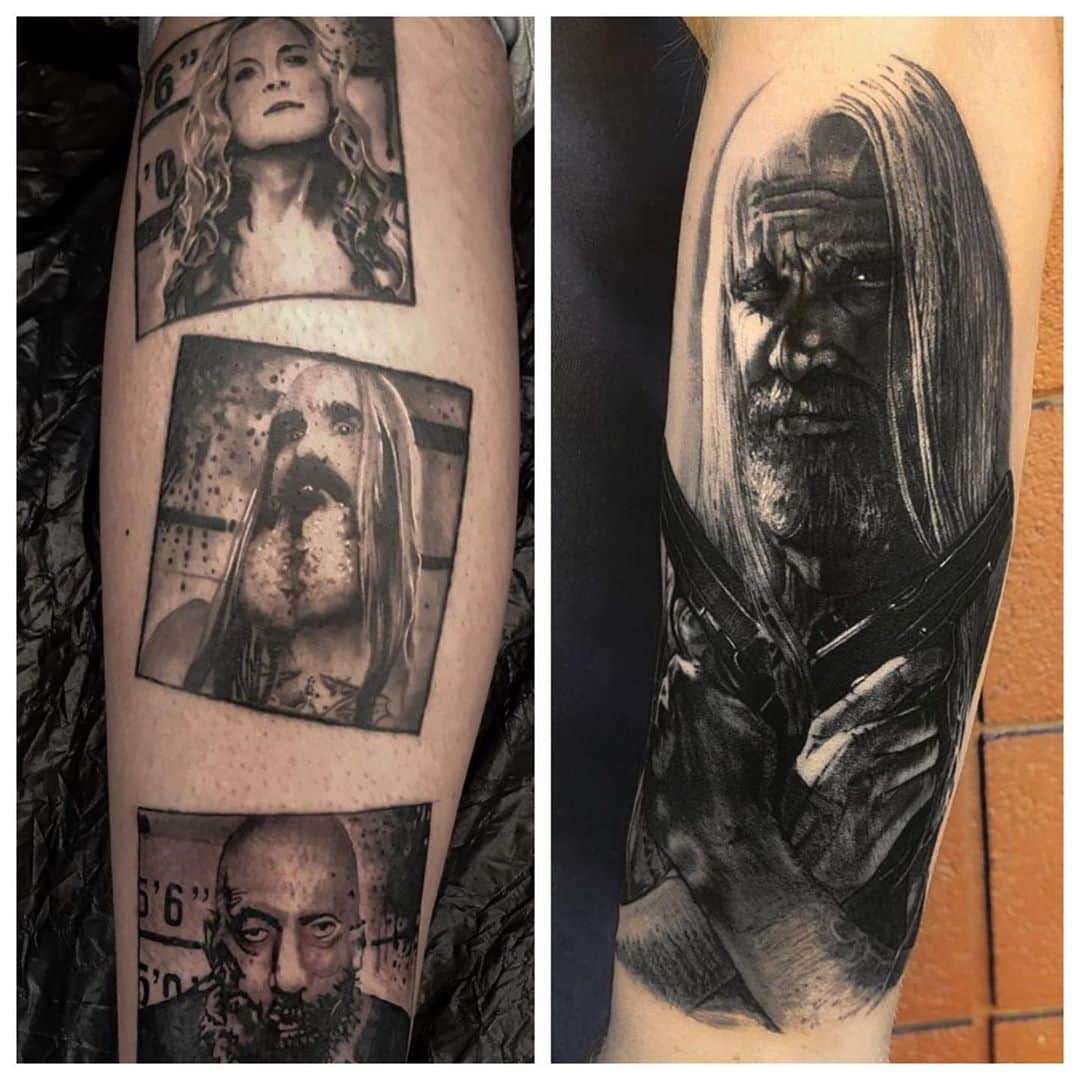 ロブ・ゾンビさんのインスタグラム写真 - (ロブ・ゾンビInstagram)「TATTOO TUESDAY IN THE HOUSE! Check out all the forever art lurking out there in Instagram land! If you see your work or your tattoo be sure to post about it in the comments. #tattootuesday #robzombie #sherimoonzombie #3fromhell #thedevilsrejects #doomhead #31 #halloween #billmoseley #sidhaig #drsatan #captianspaulding #thelordsofsalem」10月13日 21時49分 - robzombieofficial