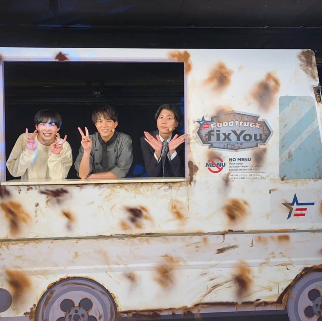 BOYS AND MENさんのインスタグラム写真 - (BOYS AND MENInstagram)「【NDP TV】生芝居の舞台「Foodtruck　fix you」ご覧いただいた皆さま、ありがとうございました😊  #ボイメン #水野勝 #吉原雅斗 #祭nine #野々田奏 #NDPTV #fixyou #生配信 #新感覚芝居 #フードトラック #ボイメン結成10周年」10月13日 23時44分 - boysandmen_official