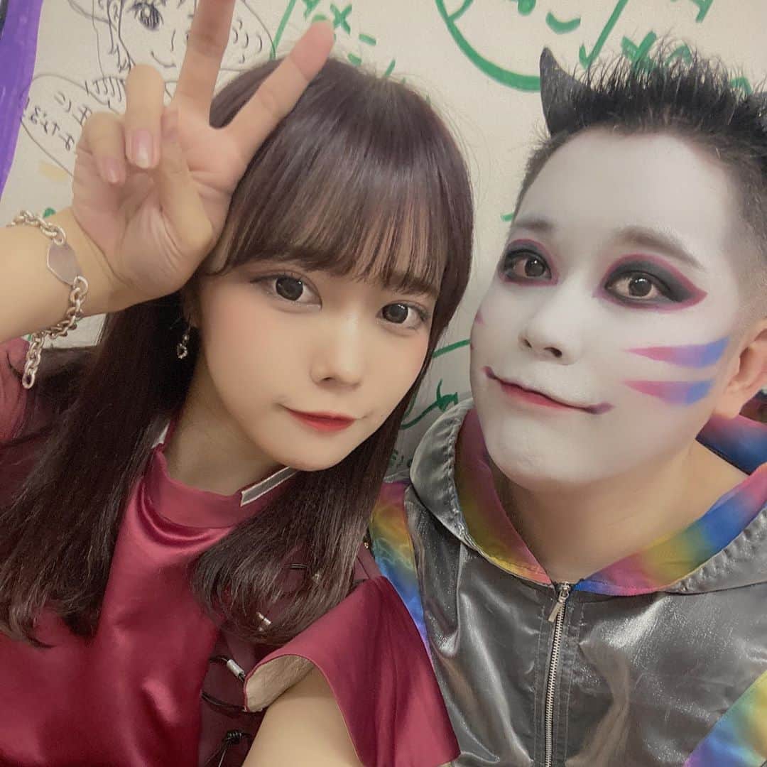 たっしーのインスタグラム：「たしゆう👀 ＊ #モノクローン #虹色担当 #たっしー #アイドル」