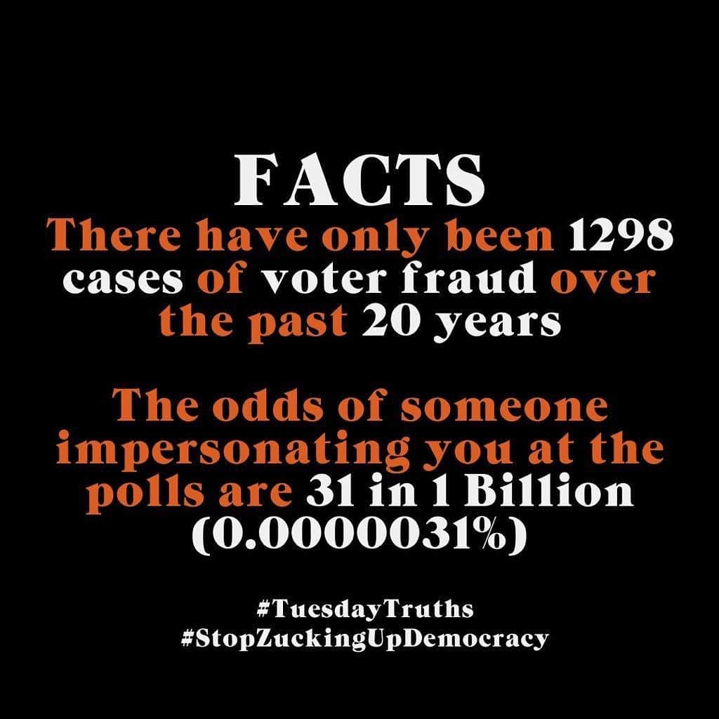ナオミ・キャンベルさんのインスタグラム写真 - (ナオミ・キャンベルInstagram)「#TuesdayTruths #StopZuckingUpDemocracy」10月14日 1時02分 - naomi