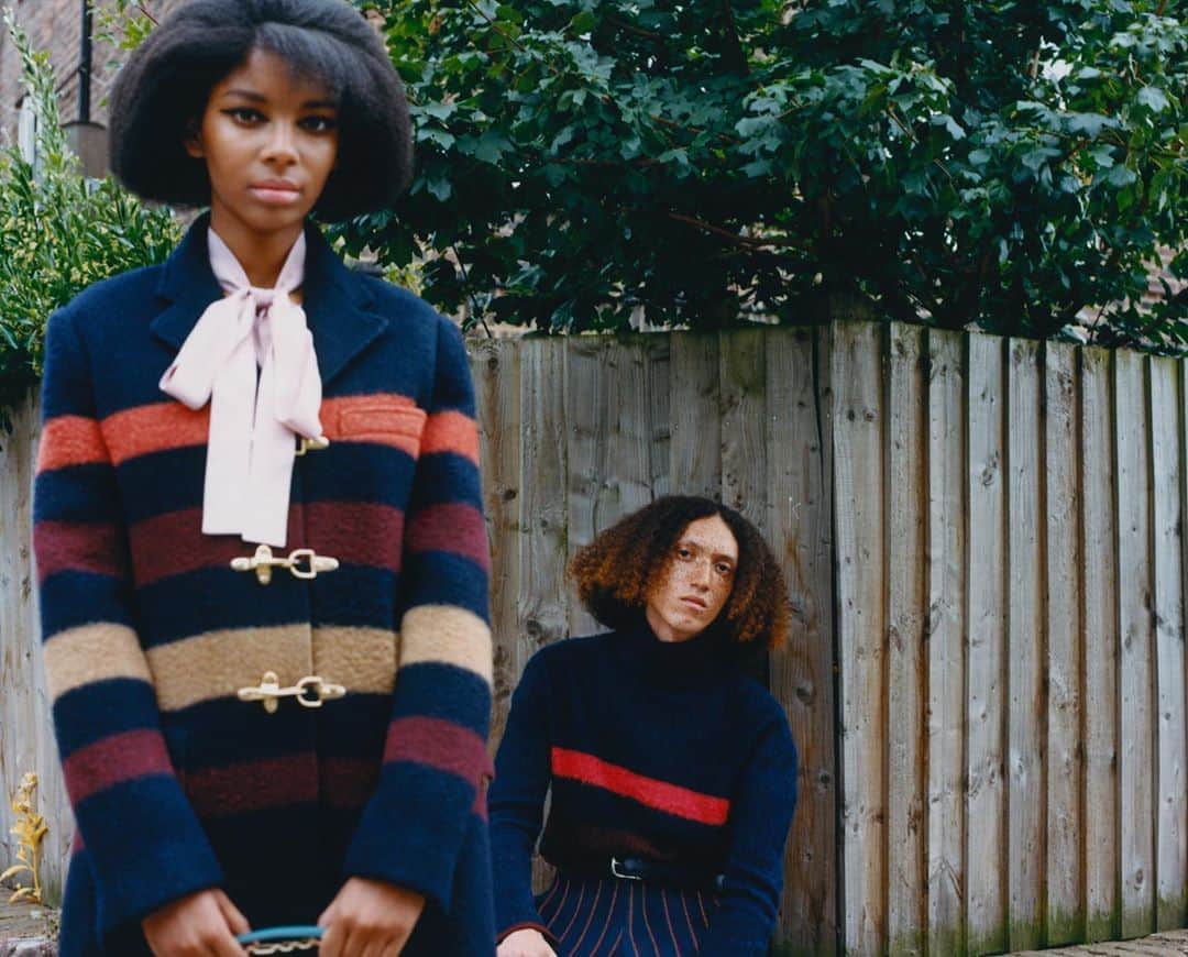 ランバンのインスタグラム：「#LanvinFW20 looks shot by @ambercashmere for @documentjournal.  Styling by @alicelefons  #Lanvin」