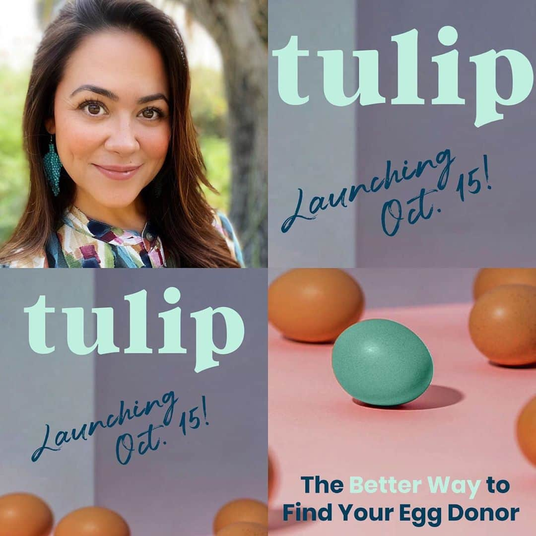 カミーユ・グアティさんのインスタグラム写真 - (カミーユ・グアティInstagram)「Coming Soon!! @tulipfertility Launching October 15th! Look out for giveaways!!! . . #DEIVF #DonoreggIVF #donoreggs #fertilitywarrior #fertilityjourney #womenshealth #fertility #fertilitysupport #infertilityawareness #infertilitysupport」10月14日 1時11分 - camilleguaty