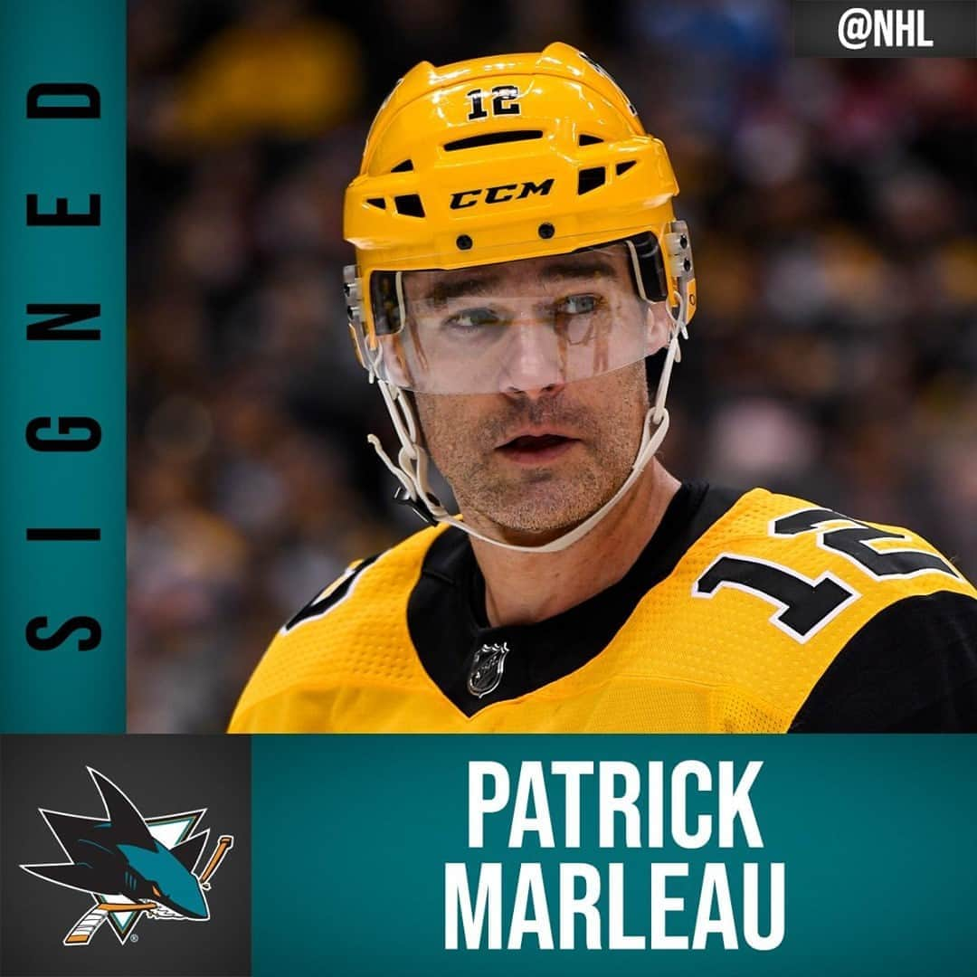 NHLさんのインスタグラム写真 - (NHLInstagram)「PATTY'S COMING BACK TO THE @sanjosesharks! #NHLFreeAgency」10月14日 1時32分 - nhl