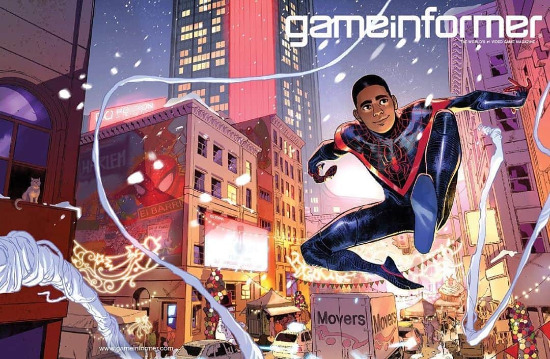 Marvel Entertainmentさんのインスタグラム写真 - (Marvel EntertainmentInstagram)「🕷️ "Marvel's Spider-Man: Miles Morales" swings onto the cover of the latest @GameInformerMagazine! 🎨: @Sara_Pichelli #MilesMoralesPS5 #BeGreater #BeYourself」10月14日 1時33分 - marvel