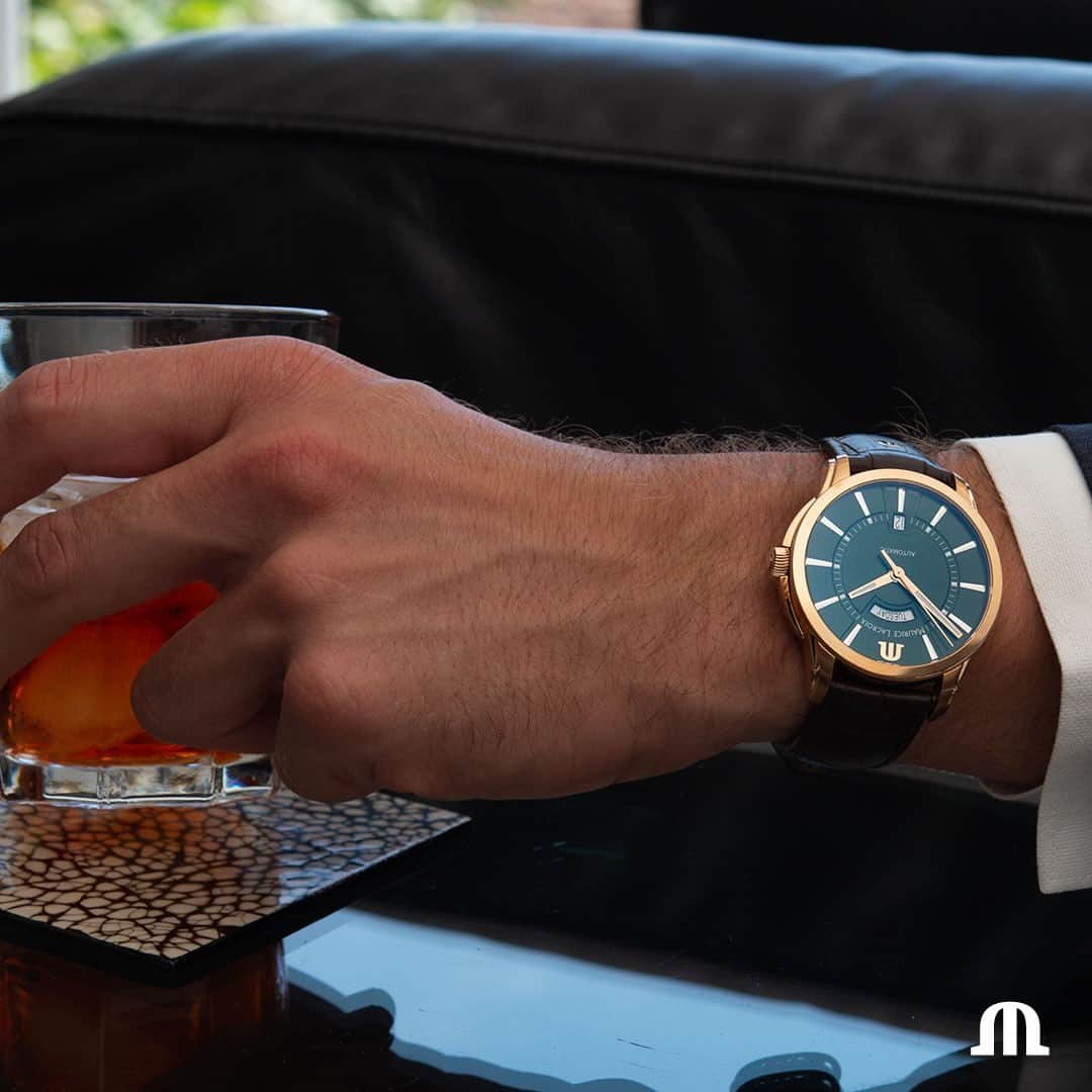 モーリスラクロアさんのインスタグラム写真 - (モーリスラクロアInstagram)「Enjoy every sip of life with the #PONTOS Day Date 41mm. #ShowYourStyle #YourTimeIsNow  Thanks @watchonista for sharing!  #MauriceLacroix #Watch #Reloj #LuxuryWatch #Swisswatch #HauteHorlogerie #Swisswatchmaking #Watchmaking #Wotd #Watchesofinstagram #Watchfam #Watchlife #Swissmade #Whatsonmywrist #Watchoftheday #Watchaddict #Dailywatches #instawatchdaily #instawatches #Wiwt #Womw」10月14日 2時00分 - mauricelacroix