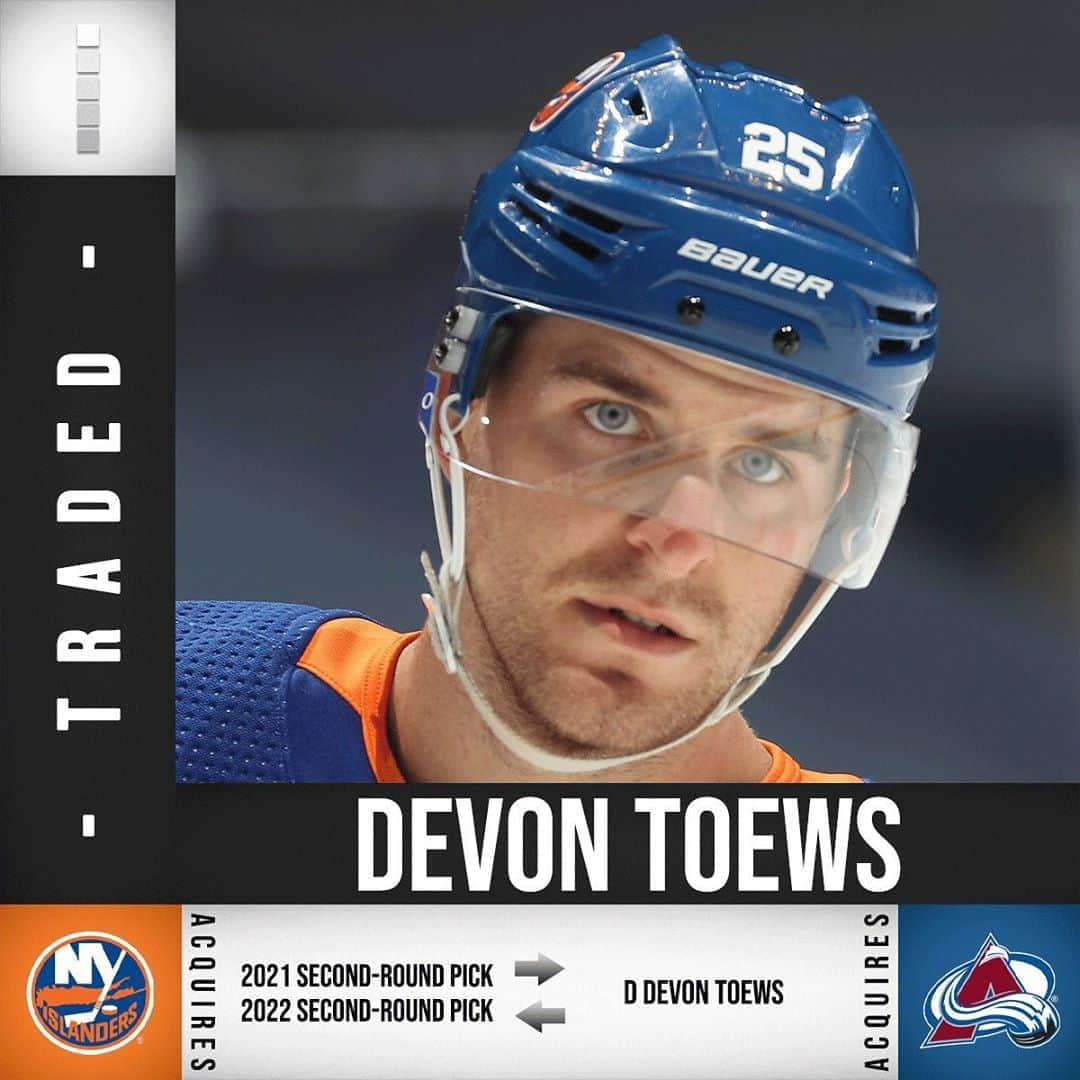 NHLさんのインスタグラム写真 - (NHLInstagram)「ICYMI: @devon_toews was acquired by the @coloradoavalanche on Monday. #NHLFreeAgency」10月14日 2時34分 - nhl