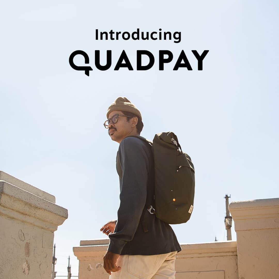 のインスタグラム：「We are excited to introduce you to QuadPay, a simple way to buy what you want on osprey.com and pay over four interest-free installments. Simply fill up your cart with an order over $75 and choose QuadPay as your payment method at checkout. Provide a bit of information, get approved in seconds and QuadPay will automatically split the amount into four payments every two weeks. Happy shopping! 📷 by: @thecolorbrown  Featured pack from the Arcane Series #ospreypacks」