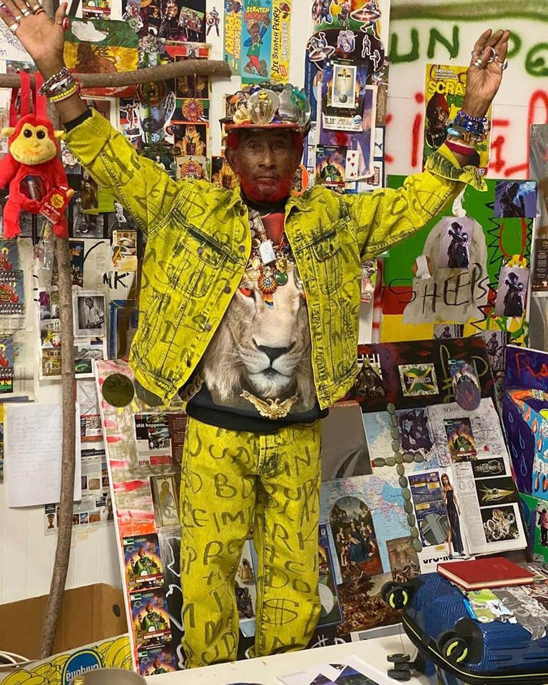 シュプリームさんのインスタグラム写真 - (シュプリームInstagram)「Lee Scratch Perry for Supreme.」10月14日 3時00分 - supremenewyork