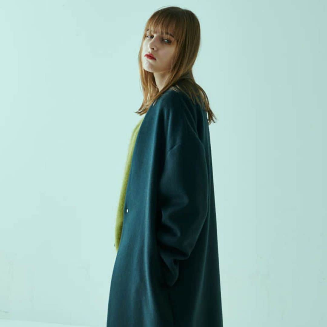 Lui's Lui's official instagramさんのインスタグラム写真 - (Lui's Lui's official instagramInstagram)「▼in store now﻿ ﻿ ﻿ Lui’s【@luis_official___】﻿ 2020-21 Fall&Winter Collection﻿ ﻿ ﻿ ▼Details﻿ Colorless Coat : Lui's FEMME  color  BK/GRN/GRYBRN size FREE price 32,000+tax﻿ ﻿ ﻿ ﻿ ﻿ #luisfashion﻿ #luisfemme #20FW﻿ #ノーカラーコート  #ノーカラーロングコート ﻿ #ロングコート﻿ #冬アウター #アウター ﻿ ﻿ ﻿」10月14日 13時12分 - luis_official___