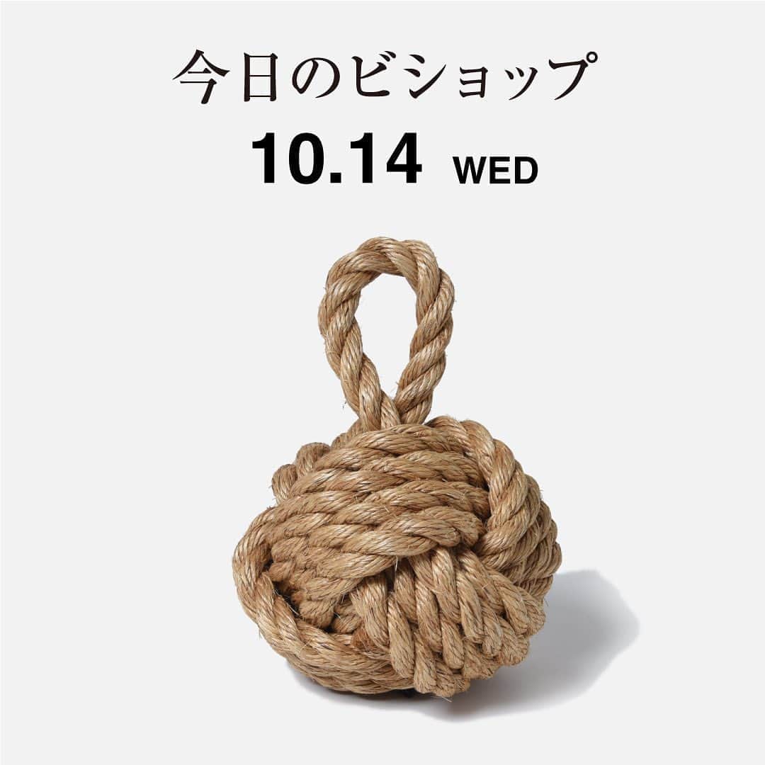 のインスタグラム：「『今日のビショップ』10月14日(水) ・ - LABOUR AND WAIT - ROPE DOOR STOPPER ¥18,000+tax ・ 『今日のビショップ』はHPにてご紹介しております。 ＊トップのリンクよりHPご覧いただけます。 ・ #今日のビショップ #labourandwait #20AW #bshop #bshop_official」