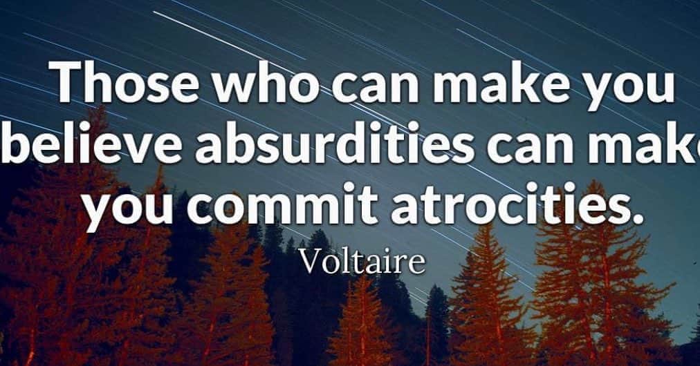 レイ・アレンのインスタグラム：「Be aware of false prophets! #voltaire」