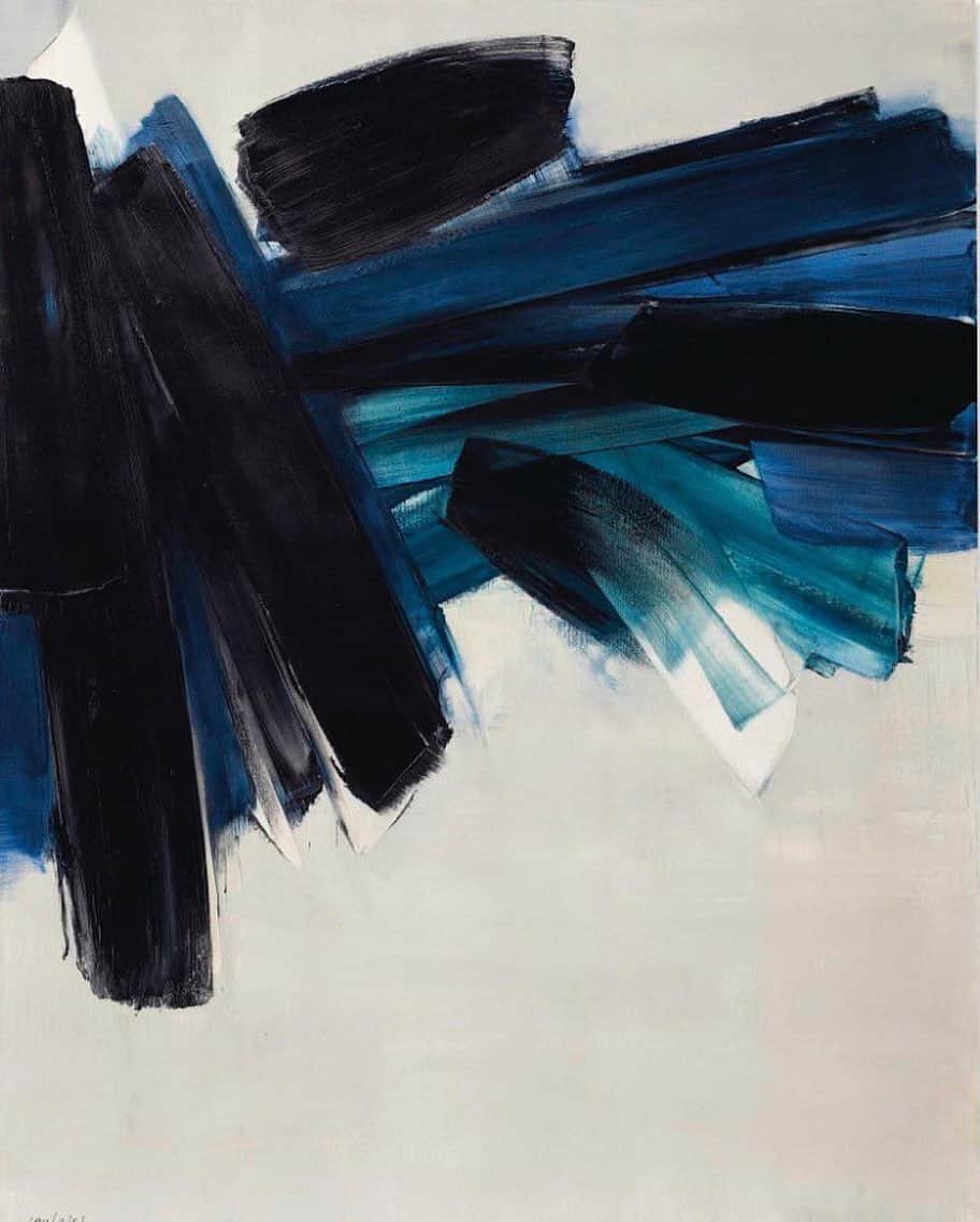 ニック・ナイトさんのインスタグラム写真 - (ニック・ナイトInstagram)「Simply wonderful.  Pierre Soulages intensely beautiful  ‘ Peinture 162 x 130 cm, 9 juillet 1961. ‘」10月14日 5時41分 - nick_knight