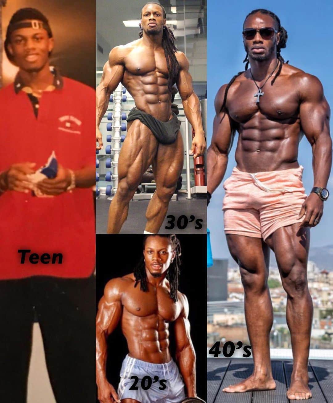 Ulissesworldさんのインスタグラム写真 - (UlissesworldInstagram)「We all started somewhere!  Dedication & Progress! Check my stories👆#transformationtuesday  _ LINK IN MY BIO👆For Meal Plans & Programs (Females also) @iamdedicated_army #letsgo IAMDEDICATED.ULISSESWORLD.COM #Ulissesworld」10月14日 5時59分 - ulissesworld
