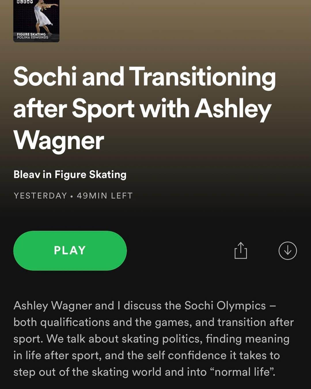 ポリーナ・エドモンズさんのインスタグラム写真 - (ポリーナ・エドモンズInstagram)「NEW POD IS UP! @ashwagner2010 and I discuss Sochi qualifications and the games, and transitioning out of sport: skating politics and the strength it takes to leave the skating world behind and venture into our new selves. Listen on Spotify, Apple Podcasts, and the Bleav website. Link in Bio! Let me know what you think❤️ #figureskater #figureskating #podcast #olympian #lifeaftersport #wellrounded #sochi2014 #selfconfidence」10月14日 7時10分 - polinaedmunds