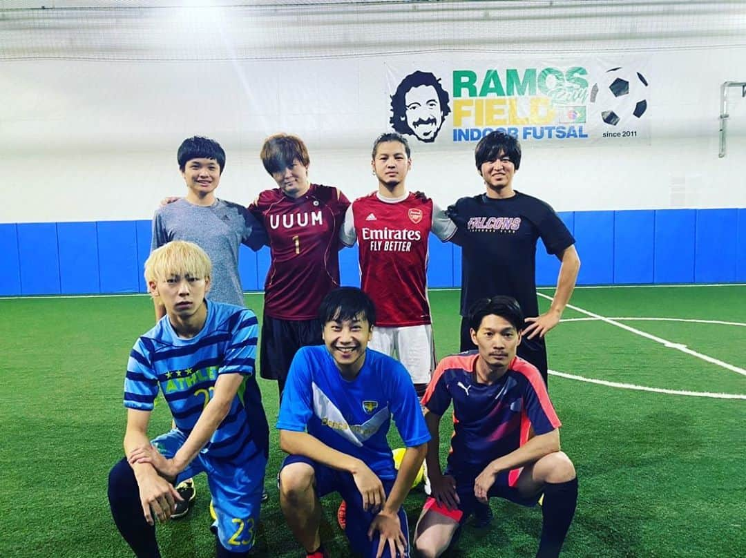 アモーレ橋本さんのインスタグラム写真 - (アモーレ橋本Instagram)「チーム #FAMILIA vs チーム #ものまねJAPAN (混同)  #フットサル #ラモスフィールド」10月14日 14時34分 - bravo_hashimoto