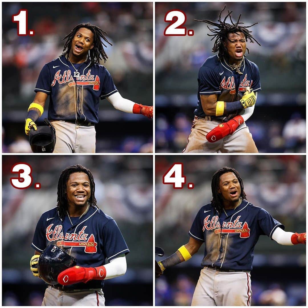 MLBさんのインスタグラム写真 - (MLBInstagram)「Which Acuña mood are you in right now?」10月14日 9時40分 - mlb