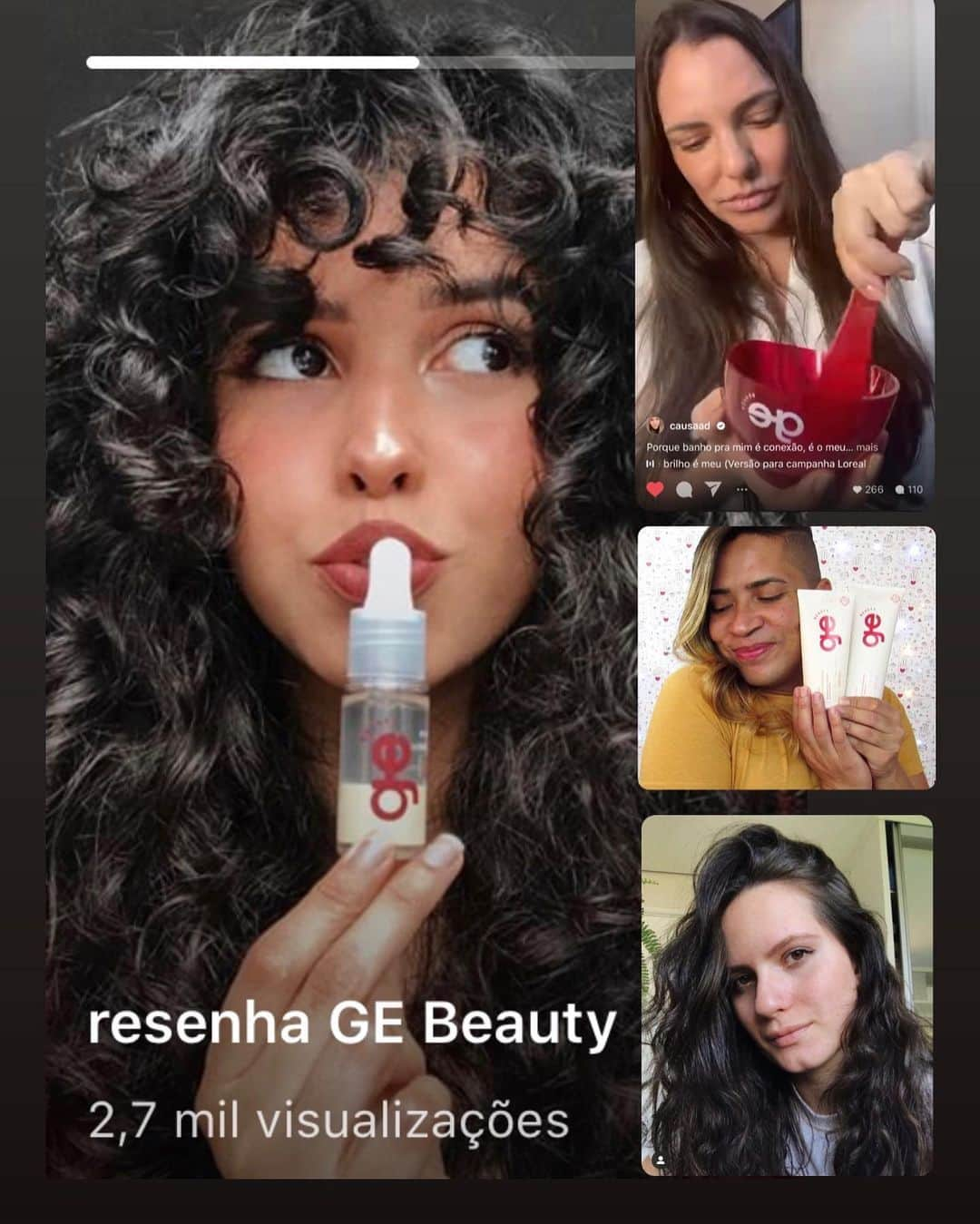 Garotas Estupidasさんのインスタグラム写真 - (Garotas EstupidasInstagram)「Como prometido, aqui vão alguns trechos do meu talk no #maximidia ✨:   * PORQUE NÃO TE DIZEMOS QUE COMBINAÇÃO USAR? #GEBeauty é uma linha que funciona realmente para todos os tipos de cabelo, do crespo ao liso! E a vida toda nós mulheres ouvimos que nosso cabelo tinha algum “problema”: muito volume, muito frizz, tinha que ser liso bláblá. Não queremos dizer como seu cabelo “deve”ser, nem criar um problema a ser resolvido. O cabelo é seu, vai ser lindo como você quiser e da maneira que você bem entender! <3   * PORQUE NÃO USAMOS INFLUENCIADORAS NO LANÇAMENTO? Vejam, eu mesma sou influenciadora e entendo BEM o super poder que nossa turma tem na mídia. Mas queria que os primeiros reviews que saíssem sobre #GeBeauty fossem justamente das consumidoras. Queria ver a percepção pura de vocês sobre o produto e ter esse diálogo direto, sabe? Acho muito valiosos esses depoimentos.  * PORQUE A MODELO ESTÁ COM CABELO MOLHADO NA CAMPANHA? Queremos nosso cabelo lindo, né? Mas a gente só passa a reconhecer a nossa beleza única quando pausamos e prestamos atenção em nós mesmos. Nossa marca valoriza toda a jornada do banho, não só o resultado final do cabelo de capa de revista. Entregamos o seu cabelo, perfeito com defeitos em sua melhor versão!  * SENTE SINDROME DE IMPOSTORA? Não senti ainda, porque sei que não sei tudo e não escondo isso de ninguém! kkk Reuni um time incrível, entrego o meu melhor na minha especialidade que é comunicar a narrativa que criei e o resto pergunto bastante, afinal, só assim se aprende!  * LANÇAR A MARCA NA PANDEMIA? No início suspendi tudo. Mas uma semana depois retomei! Percebi que era um segmento a crescer durante a quarentena e o produto realmente já estava completamente alinhado com todas essas mudanças de comportamento que estamos falando tanto agora!  Gostam desse tipo de conteúdo?」10月14日 9時42分 - camilacoutinho