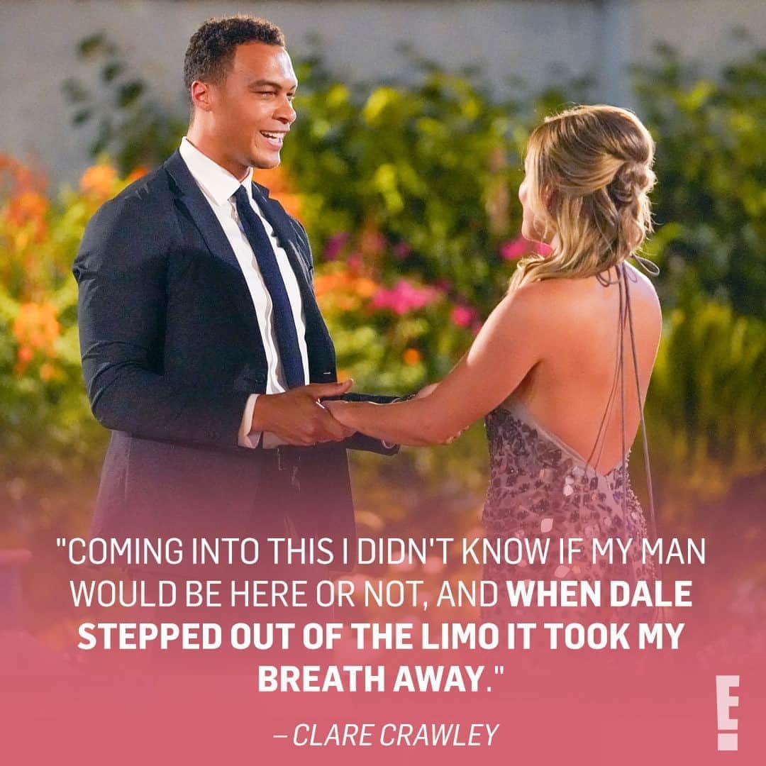 E! Onlineさんのインスタグラム写真 - (E! OnlineInstagram)「Do you believe in love at first sight? #TheBachelorette Clare Crawley sure does after her and Dale's meet-cute straight out of a fairytale. ❤️ Link in bio for everything we know about tonight's winner of a very special 🌹. (📷: ABC)」10月14日 11時07分 - enews
