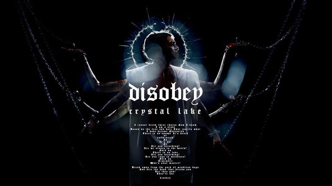 Crystal Lakeのインスタグラム：「DISOBEY  MUSIC VIDEO OUT NOW  LINK IN BIO」