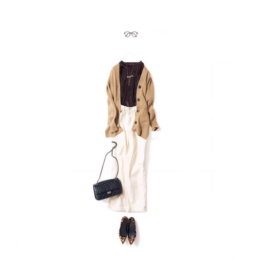 K.KSHOP_officialさんのインスタグラム写真 - (K.KSHOP_officialInstagram)「・ NEW♦️Coordinate  ・ 2020-10-14 ・ "レトロさ"を楽しむ！ ・ outer : #annina tops : #miran pants : #kj accessory : #hum #gigi bag : #chanel shoes : #pierrehady other : #jins ・ #kkcloset #kkshop #菊池京子 #kyokokikuchi  #コーデ  #code #style #fashion #コーディネート #ootd #wear #happy  #follow #カジュアル #italy #秋 #denim #ivory #velours #ベロアt #brown」10月14日 12時12分 - k.kshop_official