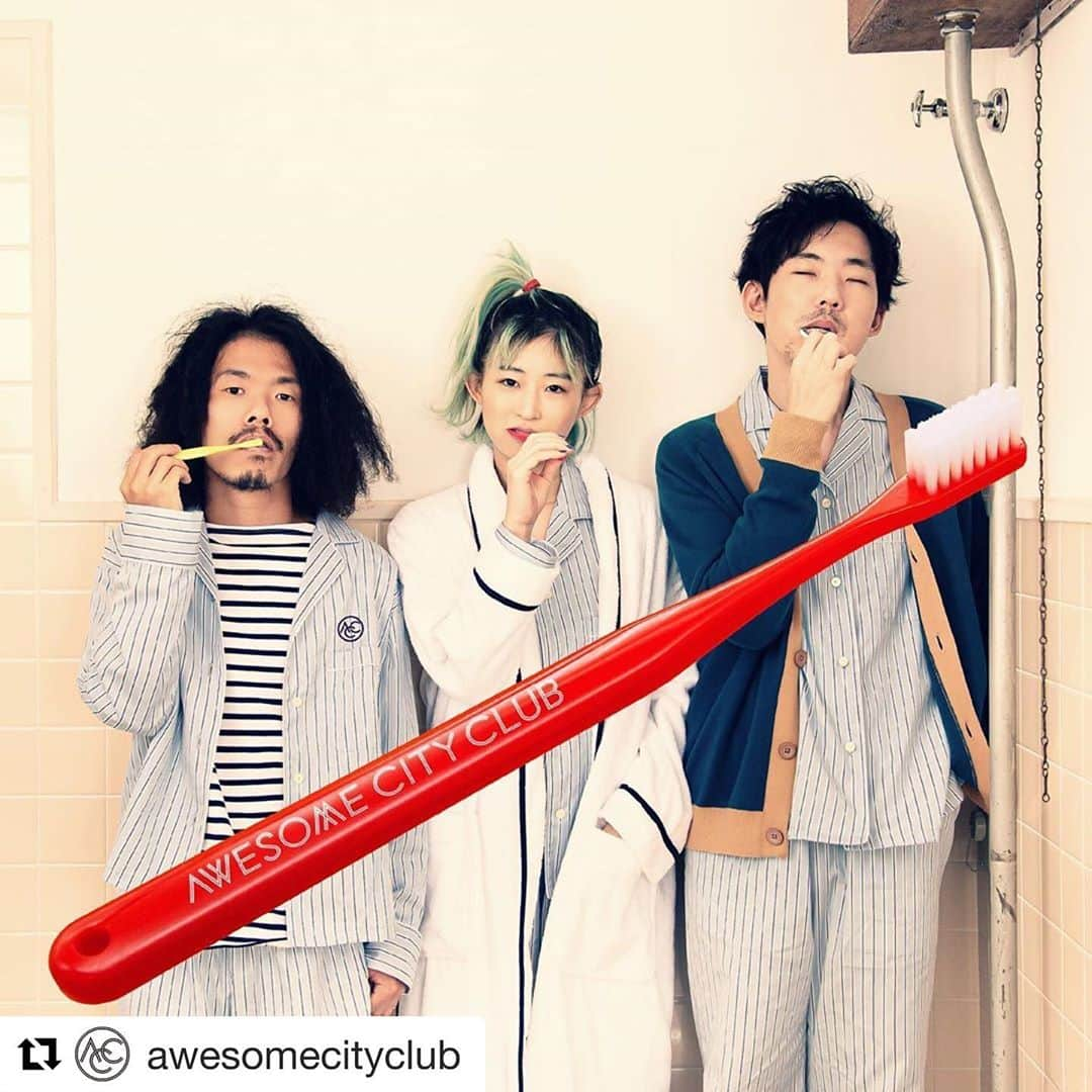 モリシーのインスタグラム：「本日配信です。  2020.10.14 Digital Release﻿ 『ceremony』﻿ ﻿ Lyrics by atagi﻿ Composed by atagi,  Singo Kubota (Jazzin’park)﻿ Arranged and Sound produced by Singo Kubota (Jazzin’park)﻿ Keyboards by Ryuichi Kureha﻿ ﻿ @awesomecityclub プロフィール🔗URLよりストリーミング&ダウンロードページをチェック✔︎﻿ ﻿ AD 木村豊 @central67_ltd  PH 江森丈晃 ﻿ ST 井田正明 @masaakiida ﻿ HM 秋月庸佑 @akizukiyosuke ﻿ ﻿ #awesowecityclub﻿ #オーサムシティクラブ﻿ #僕らはオーサムシティで生きていく」