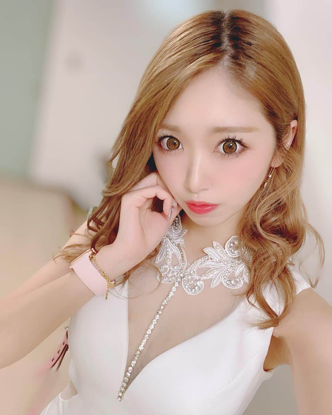 そら のインスタグラム：「最近このドレスでしか写真撮ってない🤭💦」
