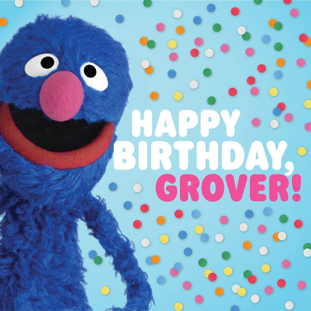 セサミストリートさんのインスタグラム写真 - (セサミストリートInstagram)「Whether you're near or far, you're always one of our favorite friends on Sesame Street! Happy Birthday, Grover!」10月14日 22時40分 - sesamestreet