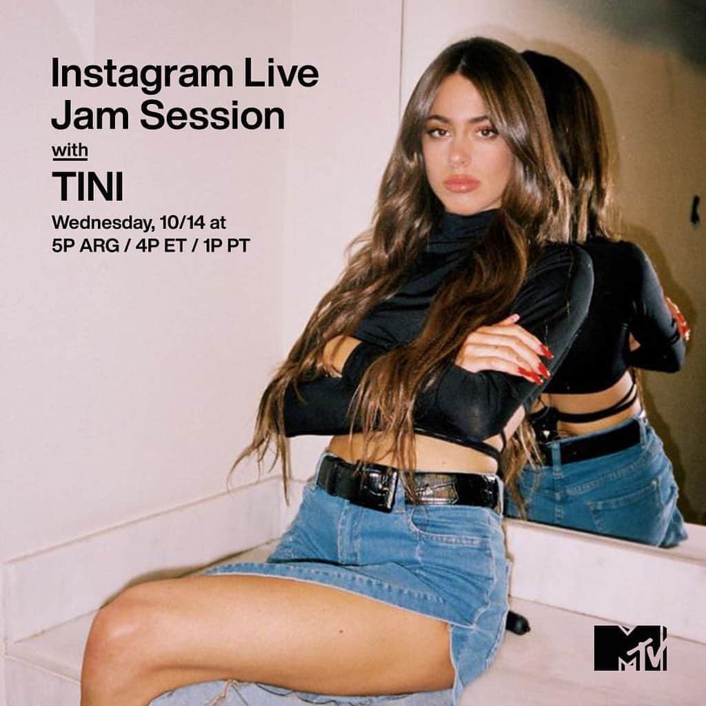 MTVさんのインスタグラム写真 - (MTVInstagram)「Beyond ready to welcome @tinistoessel to my Instagram Live today with an #MTVJamSession. This is gonna be HUGE 🤍」10月14日 23時05分 - mtv
