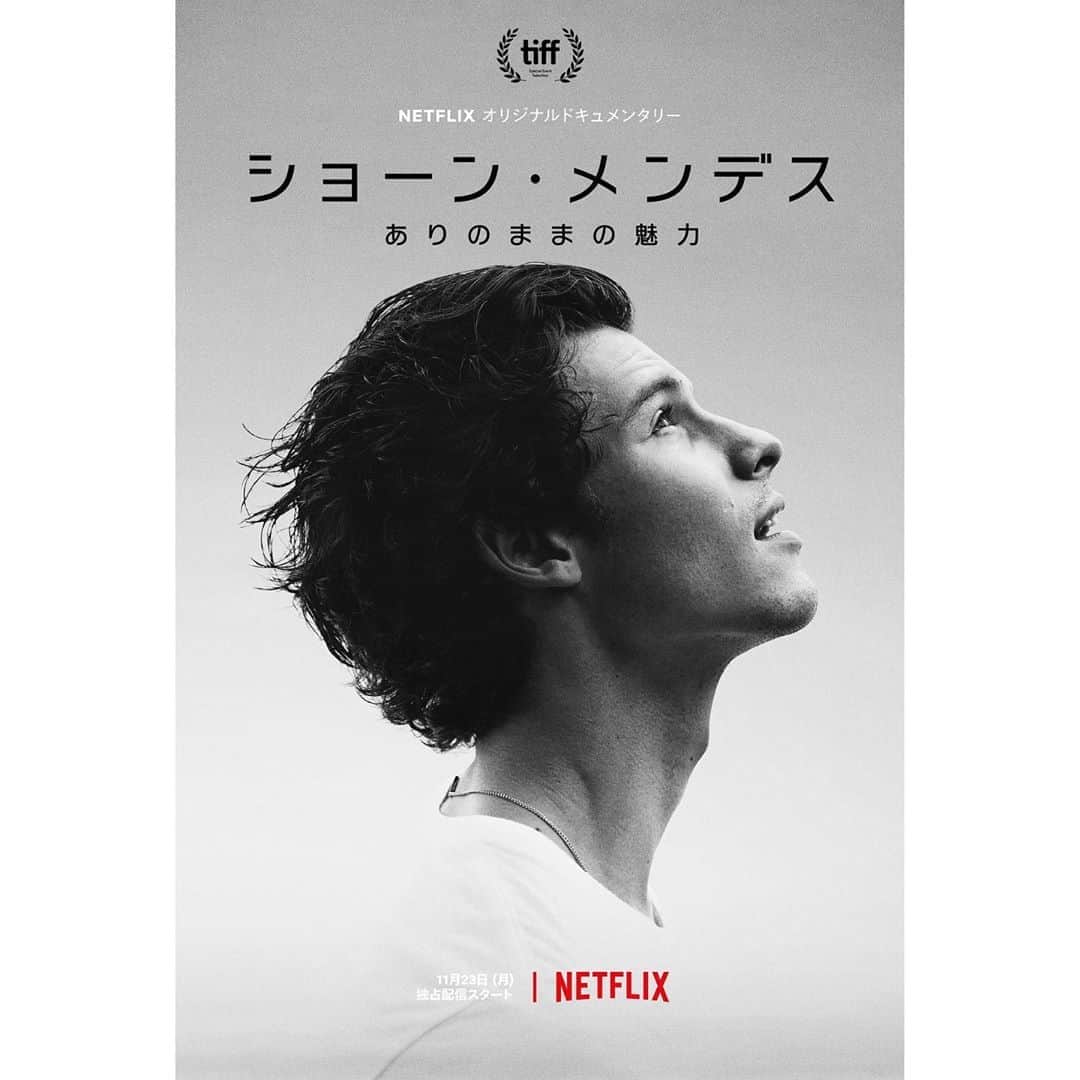 Netflix Japanさんのインスタグラム写真 - (Netflix JapanInstagram)「カナダが生んだ「ポップ界の王子様」﻿ ショーン・メンデスの密着ドキュメンタリー✨﻿ ﻿ 現代をリードするヤングスターの軌跡に迫る。﻿ ﻿ 『ショーン・メンデス: ありのままの魅力』﻿ 11/23(月)配信決定！﻿ ﻿ #ネトフリ﻿ #Inwonder﻿ #ShawnMendesInWonder」10月14日 19時02分 - netflixjp