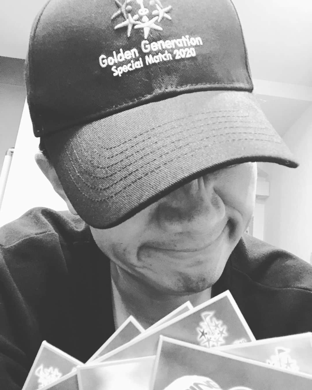 和田正人さんのインスタグラム写真 - (和田正人Instagram)「女子ゴルフ黄金世代×WOWOWスペシャルマッチのチャリティーグッズが届いた。帽子とサイン入りフォト。ふふふん。ただのファン。」10月14日 19時30分 - daaaaaawaaaaaa