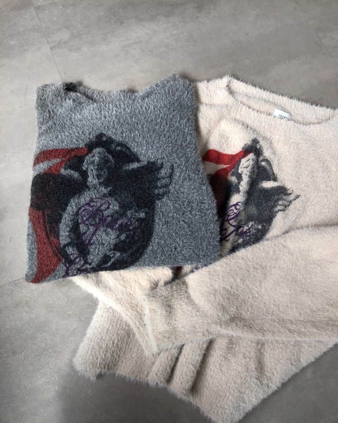 juemi Genesis Shaggy Knitジュエミプリントシャギーニット Juemiさんのインスタグラム写真 - (JuemiInstagram)「Tomorrow's