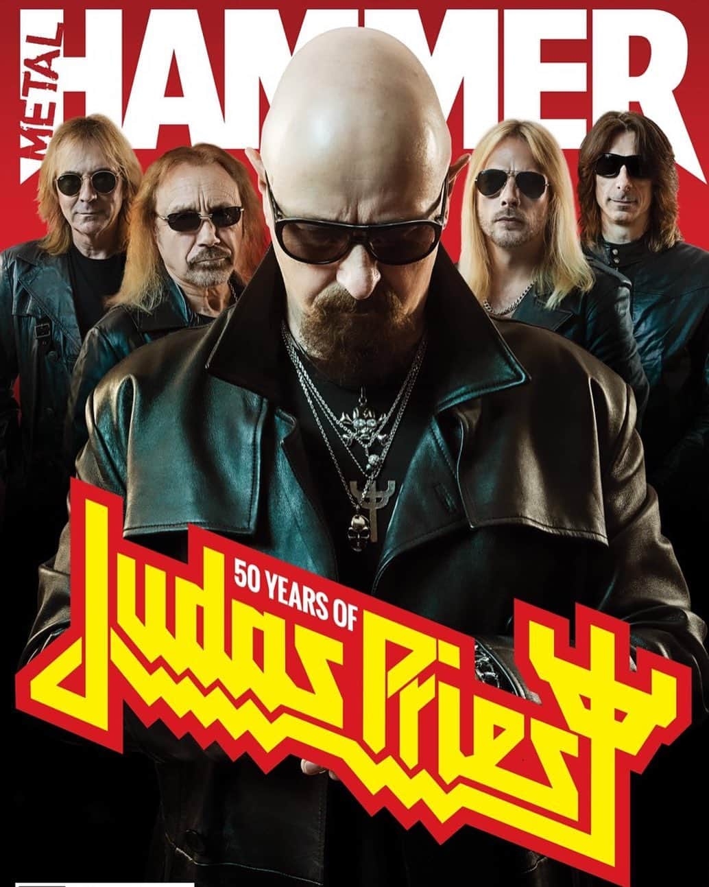 METAL HAMMERさんのインスタグラム写真 - (METAL HAMMERInstagram)「50 Years Of Judas Priest. The new issue of Metal Hammer: on sale tomorrow 🤘 #JudasPriest #Metal #HeavyMetal #MetalHammer #RobHalford #Music #Magazine #MagazineCover」10月14日 20時13分 - metalhammeruk