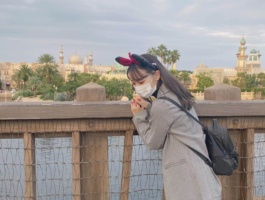 渡辺葉月さんのインスタグラム写真 - (渡辺葉月Instagram)「. . . 🐭🏰🤍 . . #tokyodisneysea #disney #disneysea #東京ディズニーシー #ディズニーシー #ディズニーコーデ #ディズニーカチューシャ」10月14日 20時24分 - hazu.1123