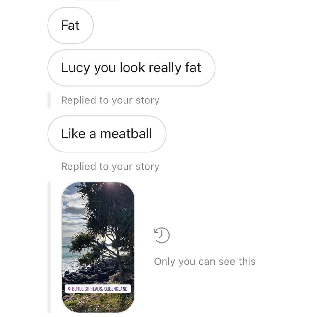 Lucie Jaidさんのインスタグラム写真 - (Lucie JaidInstagram)「This is to all the guys in my DM calling me a fat pig and feeling the need to reply to all my stories telling me I’ve put on weight. Most of us have in 2020, Melbourne has been in  strict lockdown since March. I am only human, my weight changes all the time. Stop shaming girls for literally ANYTHING. Piss off with your SMALL dick energy cause I ain’t missing no meals bitch 🍌 (the last photo is how I imagine these guys trolling me look like LOL)」10月14日 20時28分 - luciejaid