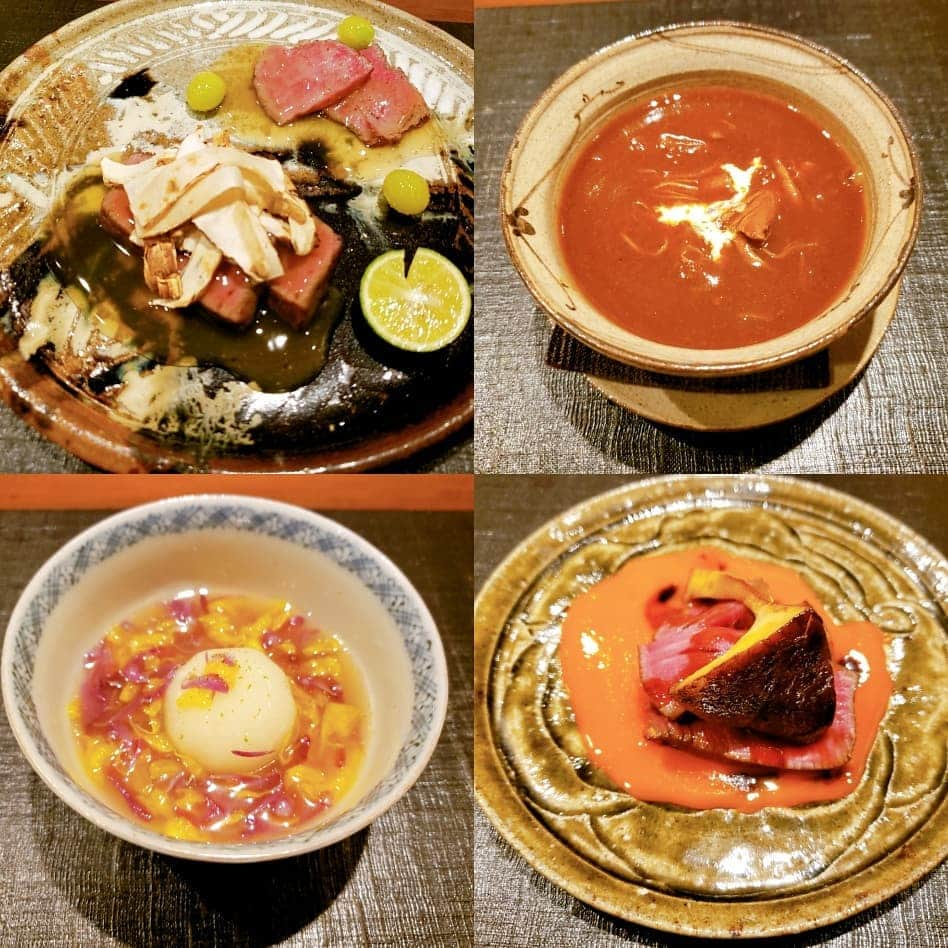 桃瀬えりなさんのインスタグラム写真 - (桃瀬えりなInstagram)「お肉の会席料理☺︎❤︎.*  #gourmet #follow #followme #日本橋 #人形町 #グルメ #おにく花柳 #和牛会席 #個室でゆっくり☺︎ #秋の味覚 #松茸 #美味し過ぎる #いいね返し #フォロー返し」10月14日 20時59分 - eri_rin1221