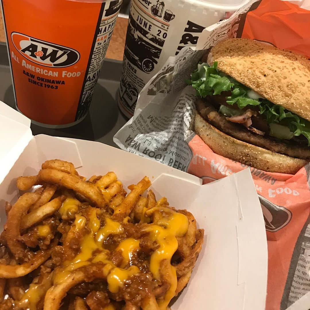 KENSHIN -XTRAP-さんのインスタグラム写真 - (KENSHIN -XTRAP-Instagram)「🍔A&W🍟」10月14日 21時00分 - kenshin_xtrap